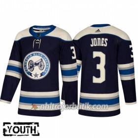 Barn Ishockey Columbus Blue Jackets Tröja Seth Jones 3 Alternate Adidas 2018-19 Authentic